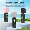 Protective Silicone Lens Caps for Pocket 3 Action Camera Lens Case Cover Scratch And Dust Resistant Protector Cover
