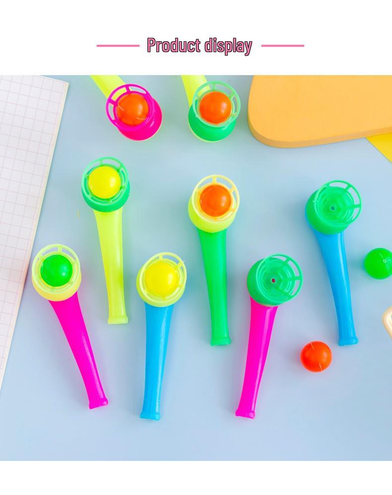 1980s Nostalgic Childhood Toys: Floating Plastic Blow Ball for Kids