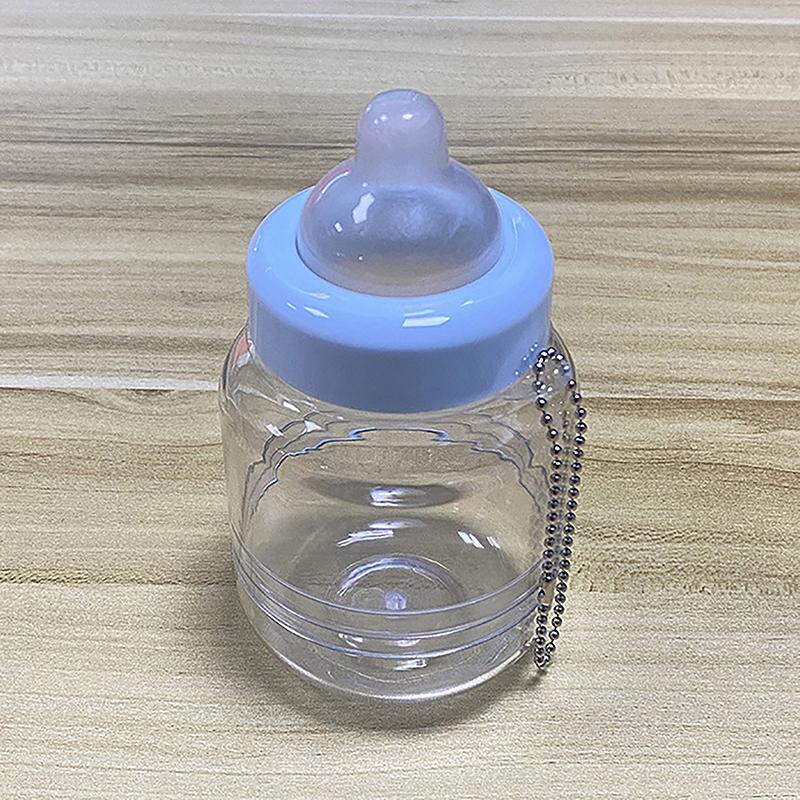 

1 шт. Kawaii мини прозрачная молочная бутылка бусина цепочка брелок для хранения бутылки подвесное украшение игрушка кулон подарки