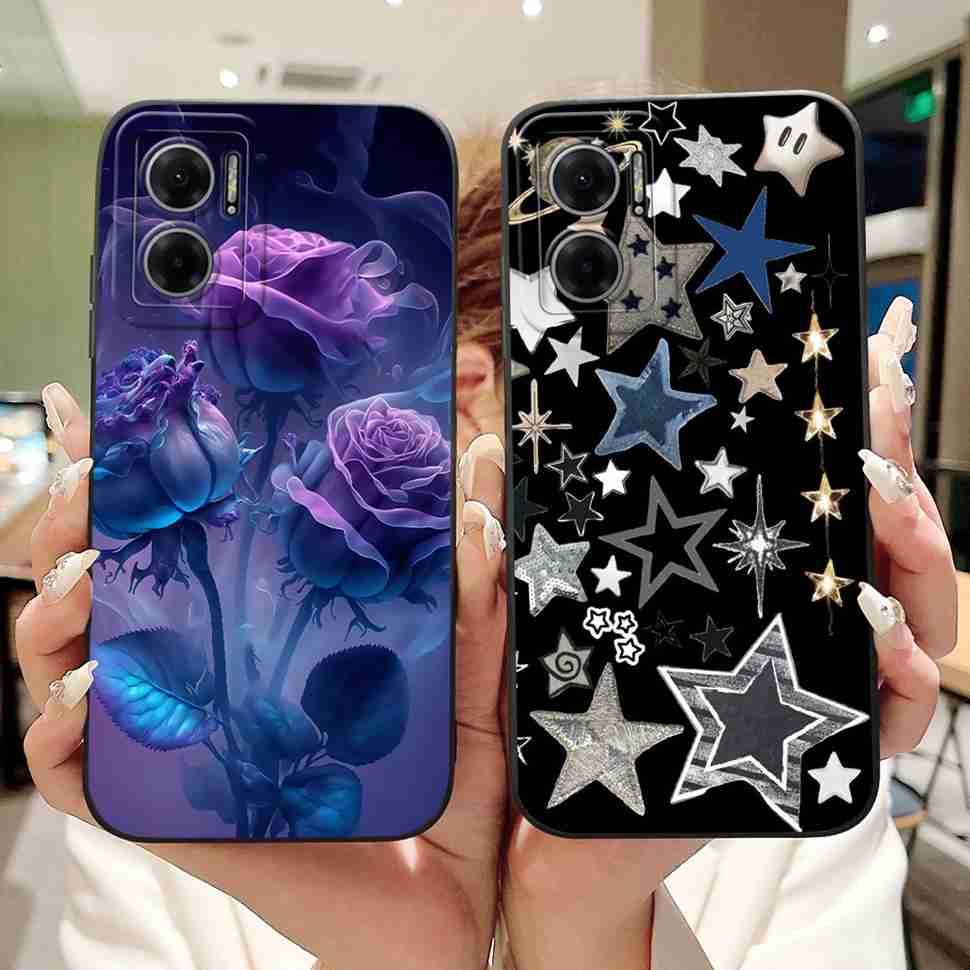 For Xiaomi Redmi Note 11E Case Stylish Art Paint Cover Soft Silicone Phone Case For Redmi Note 11E 11 E Prime 11Prime Back Cover