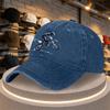 Adjustable Snapback Baseball Cap With Motocross Dirt Rider Print Motorbike Themed Hat Multicolor Hand Washable