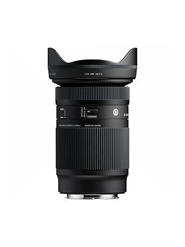 Sigma 20-200mm F3.5-6.3 DG Contemporary Lens Sony E Mount High Magnification Zoom Standard Full-Frame Mirrorless