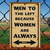 Retro Metal Wall Art Vintage Tin Sign Home Decor