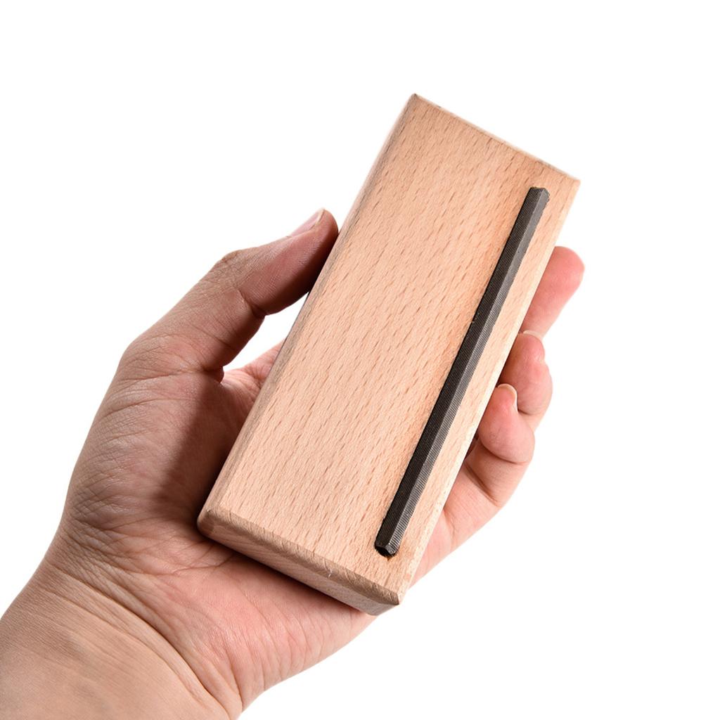 Guitar Fret Bevel File Chamfer File 45 Degrees Angle Luthier Instrument Repair Tool for Music Player