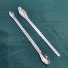 Stainless Steel Double-Headed and Single-Headed Medicine Sampling Spoon Set (22CM) - 3 Pack