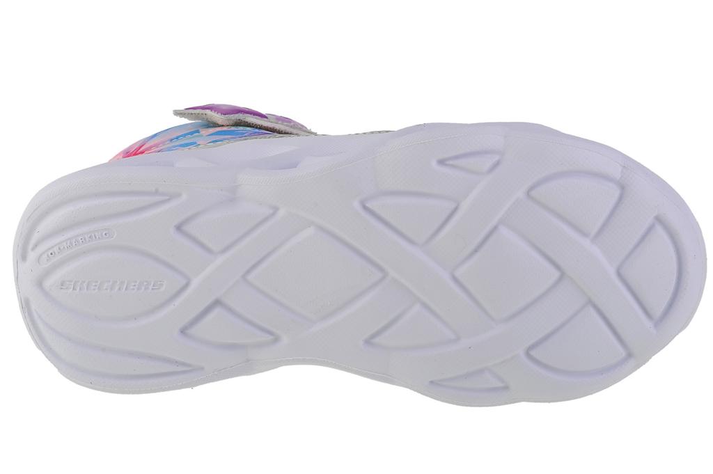 Skechers Twisty Brights - Sweet Starz, pentru Cizme de iarnă argintii Girl