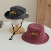 Foldable Fisherman Hat Cartoon Excavators Panama Hat Portable Bucket Hat