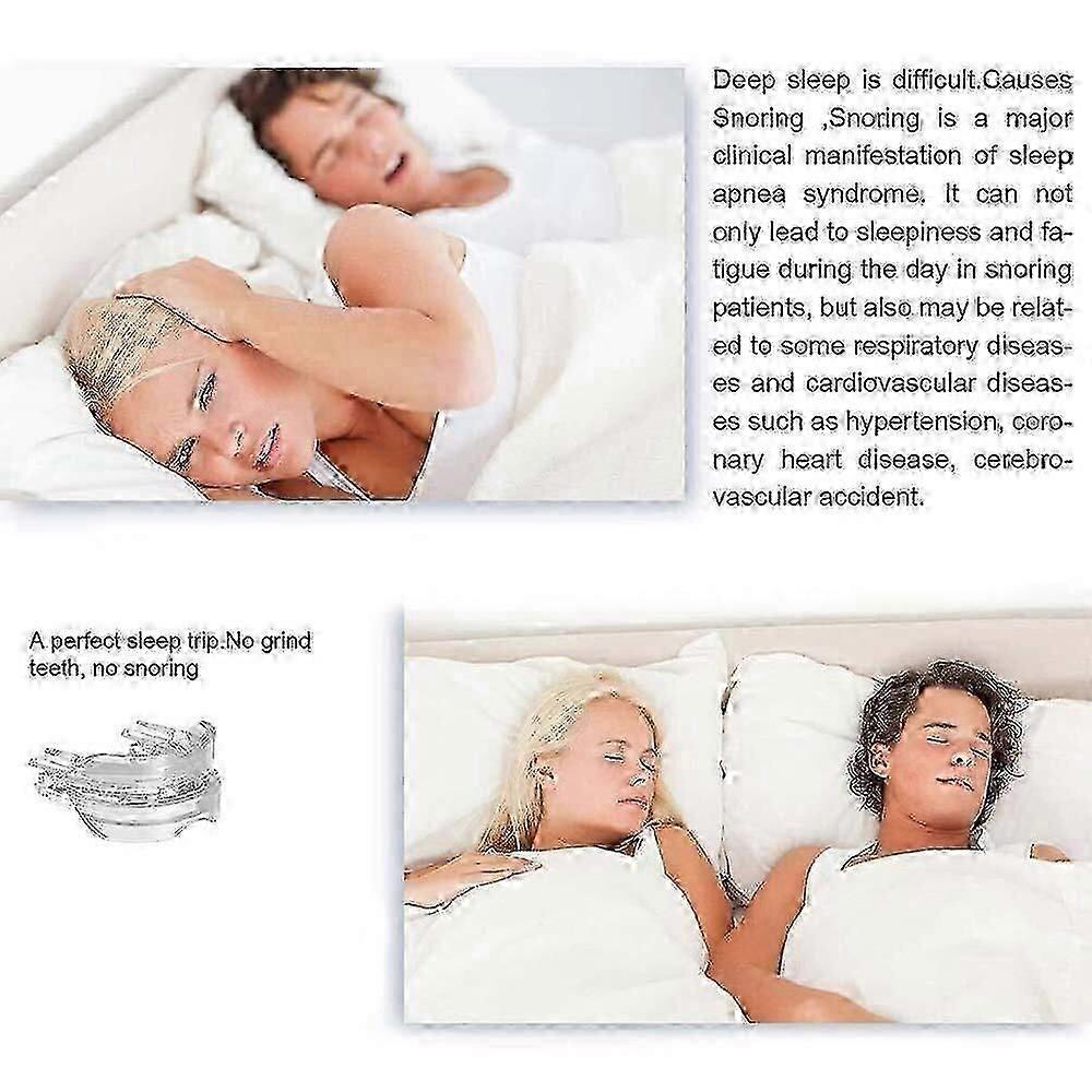 Adjustable Anti Snoring Mouthpiece Guard Anti Snore Sleep Apnea Teeth Grind