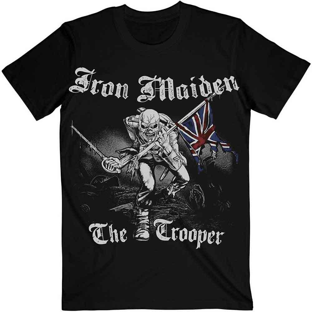 Iron Maiden  Sketched Trooper  Black T shirt - NEW Unisex T-Shirt XXXXL