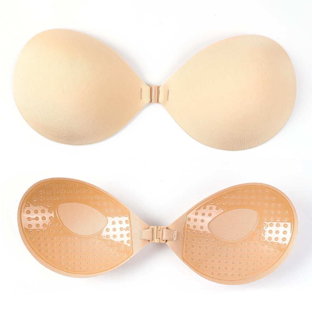 Pasties Reggiseno Silicone Senza Spalline Invisibili - Copri Capezzoli Rotondi Traspiranti per Matrimonio e Abiti Canottiera