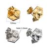 10pcs Stainless Steel Earrings Posts Ear Studs Star Flower Dangle Earrings Base for Earring Jewelry Making DIY Accessories