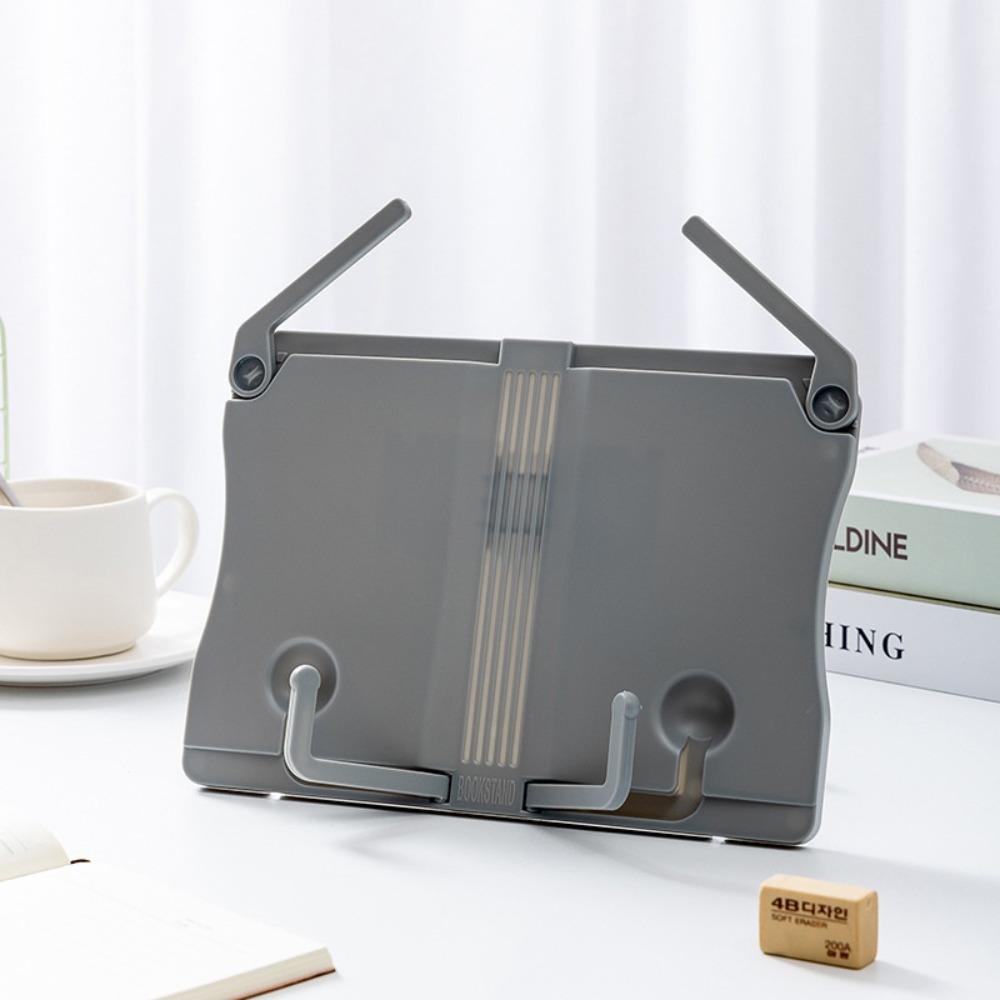 Fold Reading Rack Music Score Book Shelf Multi-Function Book Stand  Organizer