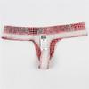 Tanga JOCKMAIL Mote Slangemønster Imitert Skinnmateriale, Lav Midje Sexy Herre Tanga Undertøy Klubb Party Daglig Casual Herre T-bakc Underbukser
