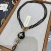 Bee Double-Layer Single-Layer Fashion Agate Medieval Vintage Western Antique Niche Design Necklace