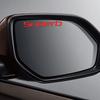 4PCS Car Door Handle Rearview Mirror Wiper Decal Sticker Decor For Skoda Octavia Rapid Fabia Superb Kodiaq Scala Karoq Kamiq VRS