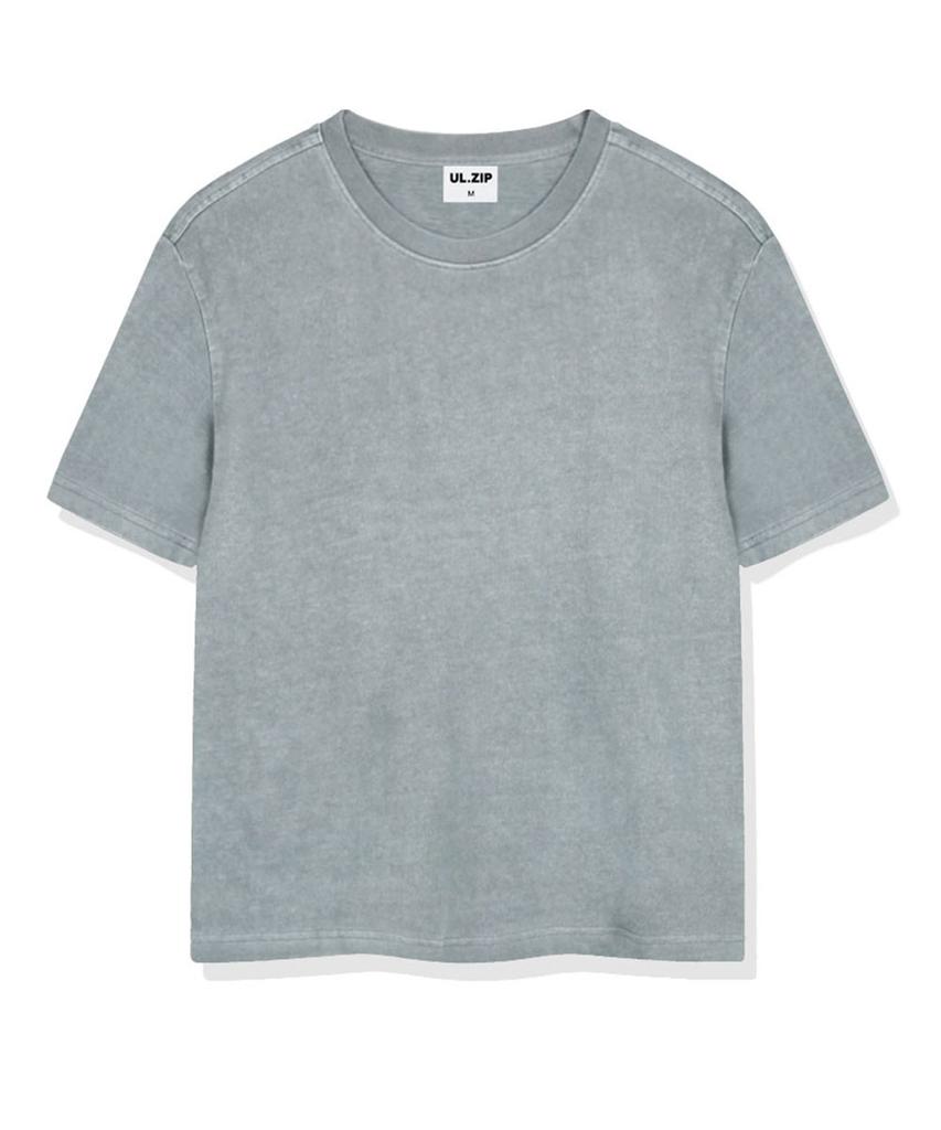 ULIFEZIP Noros Pigment Dyed Short Sleeve T-Shirt 5 Colors [Ulzf_0001]