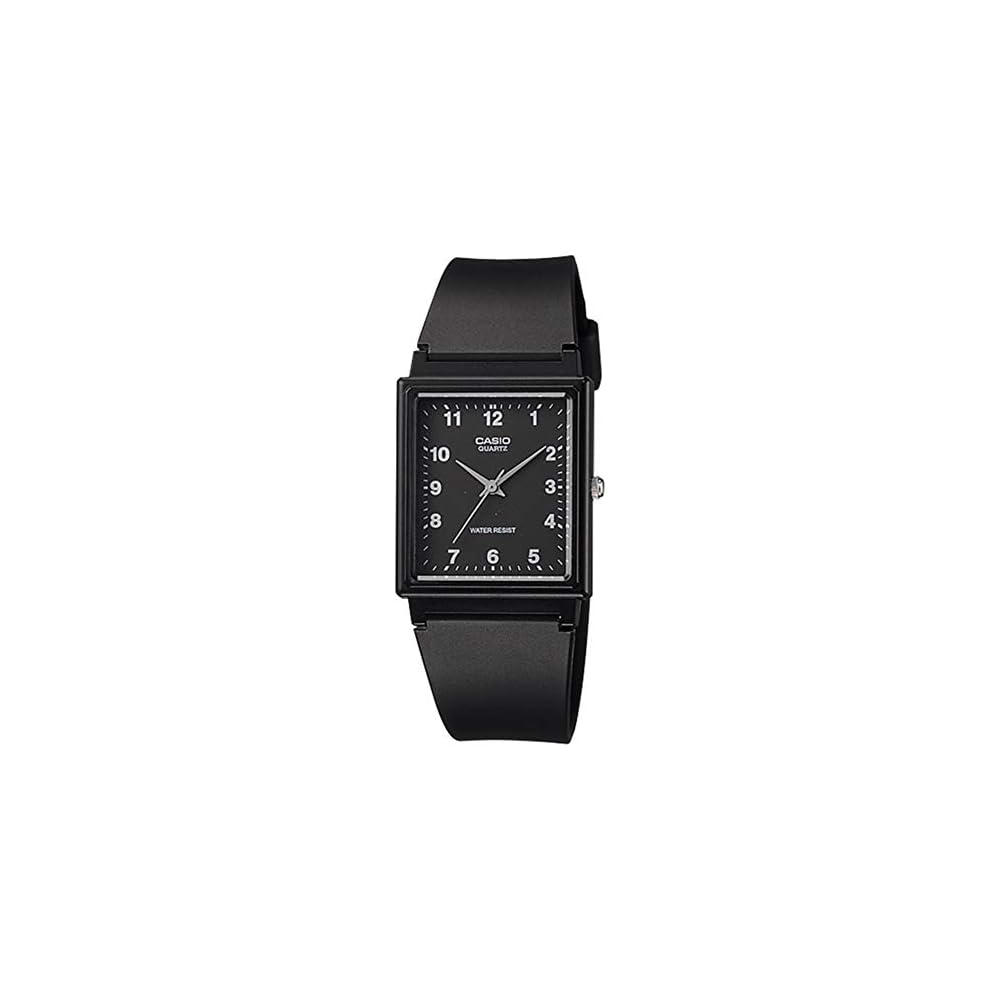 Casio Quartz Watch MQ27-1B Black Analog Design Water Resistant Men s Timepiece