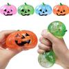 New Halloween Pumpkin Maltose Stress Ball Squishy Toy Soft Stress Ball Slow Rebound Fidget Toy Stress Relief Funny Gifts