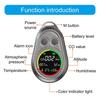 Portable Carbon Monoxide Detectors Meter with Loud Alarm for Outdoor Travel Multifunction Rechargeable CO Meter Monitors