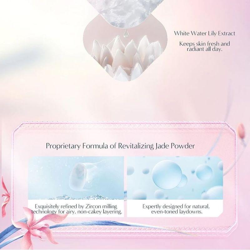 Florasis - Flawless Jade Andningsbar Långvarig Cushion Foundation (Ode till broderi) - 3 nyanser