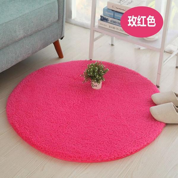 

Круглый плюшевый ковер, подвесная корзина, кресло-качалка, компьютерное кресло, коврик для пола, моющийся ковер diameter 80 cm розы красного