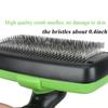 Pet Stainless Steel Needle Comb Self Cleaning Brush Clean Grooming Comb Dog Care Open Knot Comb Cat  Automatic Telescopic Comb
