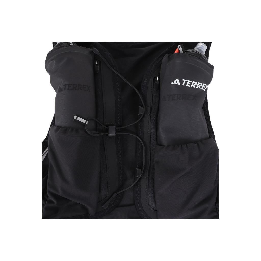 Adidas Terrex 5-Lagen Aeroready Trailrunning-Weste Buchstaben-Logo-Print Arbeitsweste Damen Westen Schwarz IB2786