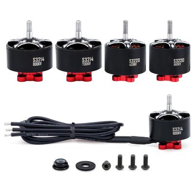 Brushless Motor, Metal Aircraft Motor Kit for Remote Control FPV Racing Quadcopter