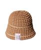 Seullipiseullib Line Minimal Brown Bucket Hat