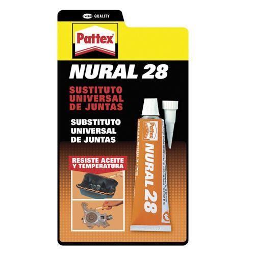 Adhésif - Nural - 28 Orange - Tube 40 cm³ - Réticulation rapide - Résistance élevée