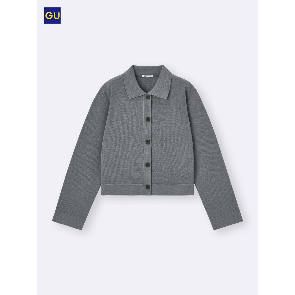 Uniqlo Gu Milano Rip Polo Cardigan