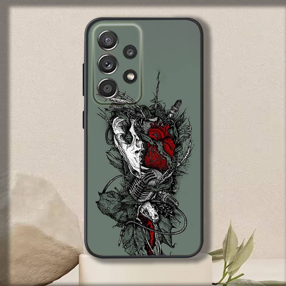 S-Soundgardens Band Phone Case For Samsung S 25,24,23,22,30,21,10,9,Ultra,Plus,Lite,FE,4,5 G Soft Black Case