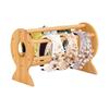 Porta accessori per capelli in legno Espositore per fasce per capelli Texture legno per riporre ed esporre ordinatamente fasce per capelli e gioielli
