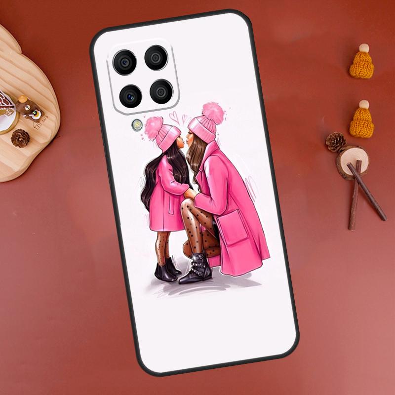 Baby Mom Daughter Girl Son Dad Case For Samsung Galaxy M32 M12 M52 M21 M31 M15 M55 M56 M36 M16 M06 M13 M33 M53 M14 M34 M54