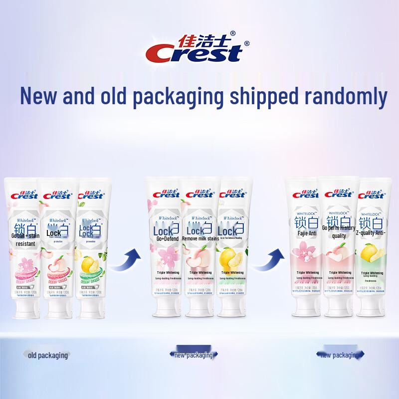 Crest Lock White Whitening Toothpaste