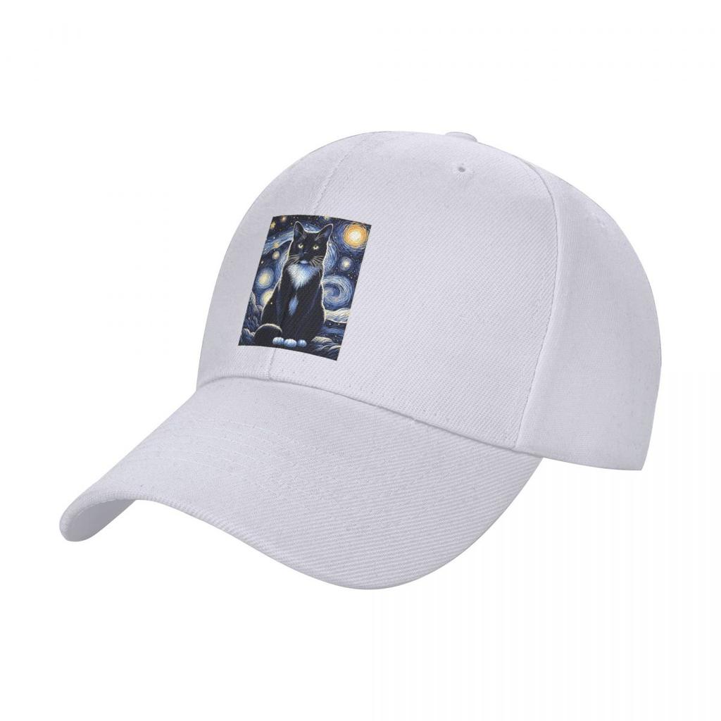 Atmungsaktive Design-Kappe Mit Smoking-Katzen-Design Unisex-Kappen Für Männer Sommerkappe Für Männer