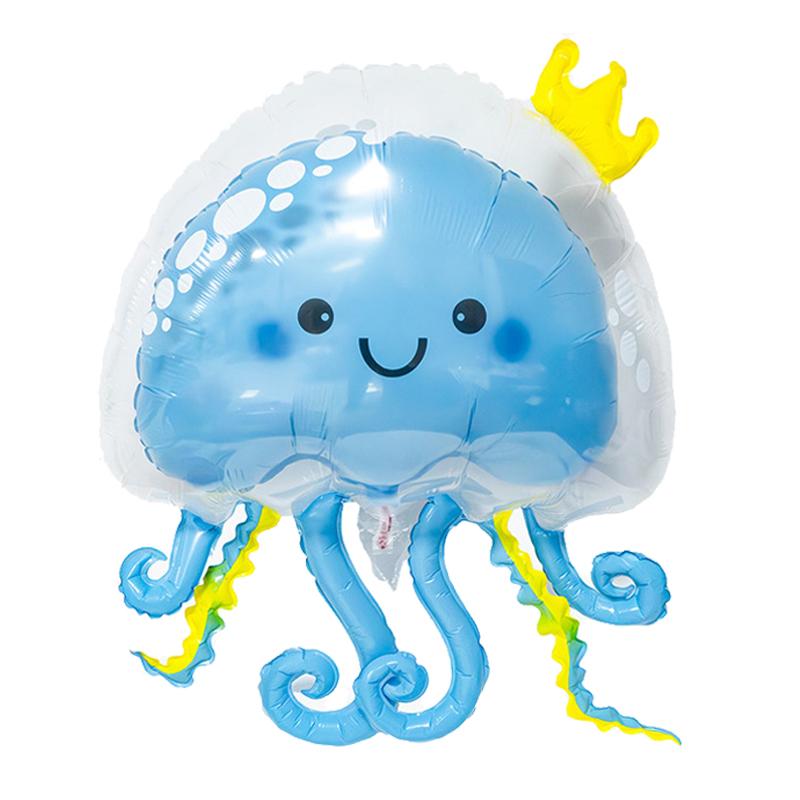 1Pcs Jellyfish Inflatable Balloon Birthday Party Decoration Floating Ballon Scene Decoration Bubble Ball Purple Pink Blue