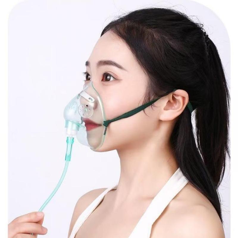 

Медицинская кислородная маска YUWELL маска для лица с трубкой кислородный концентратор генератор кислорода аксессуары медицинское оборудование 4pcs Adult mask