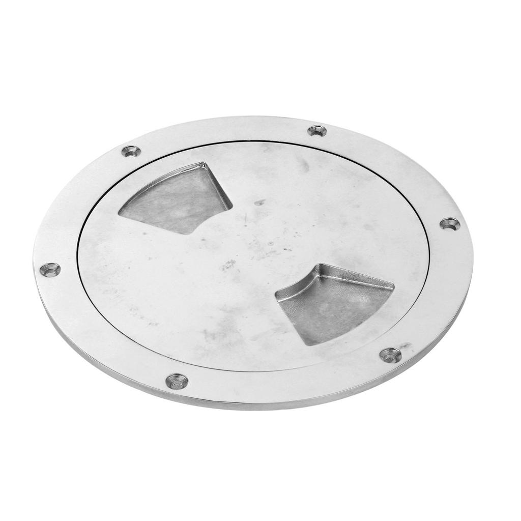 6in 316 Stainless Steel Deck Cover Plate Cabin Bottom Plate Import and Export Yacht Marine Hardware