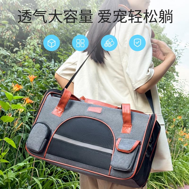 Rucsac pentru purtător de pisici pentru caini, geantă de umăr de călătorie în aer liber, ambalaj portabil, pentru câini de talie mică, pisici, articole pentru animale de companie