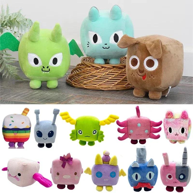 Cartoon Pet Simulator X Plush Toys Big Games Stuffed Doll Cat Dog Bee Animals Plushies Pillow Kids Birthday Christmas Gifts
