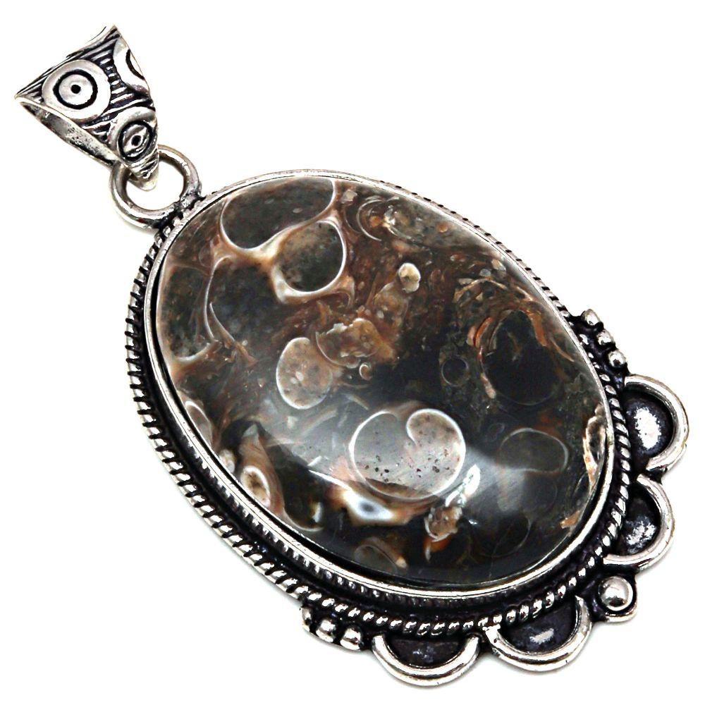 

Pendant Turtella Jasper Gemstone Mother Day Gift Silver Jewelry 2