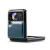 Luxury Non -Slip Leather Mobile Phone Case For Samsung Galaxy Z Flip4 Flip 4 Flip3 Flip 3 5g Non -Fingerprint Matte Cover
