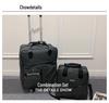 Universal Wheel Carry-on Trolley Bag: Lightweight Travel Luggage for Mother and Child
