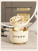 Rotating Makeup Brush & Cosmetics Organizer for Desktop or Vanity