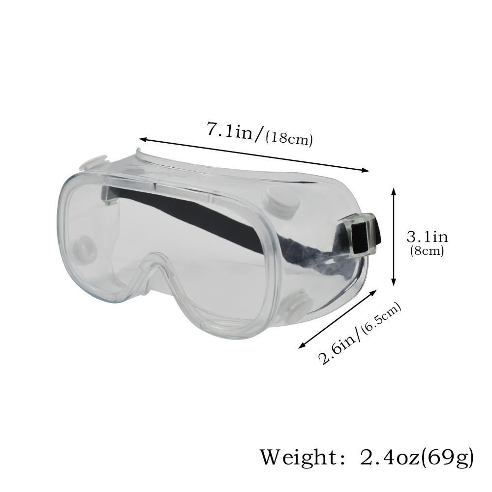 Ochelari de protecție transparenti pentru bărbați și femei, ochelari de protecție pentru ciclism off-road, ochelari anti-praf, ochelari de protecție pentru motocicletă