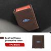 For Ford Car Seat Belt Buckle Clip Protector Suede Anti-Scratch Cover Auto Accessories Escort KA Flex Everest KA Expedition