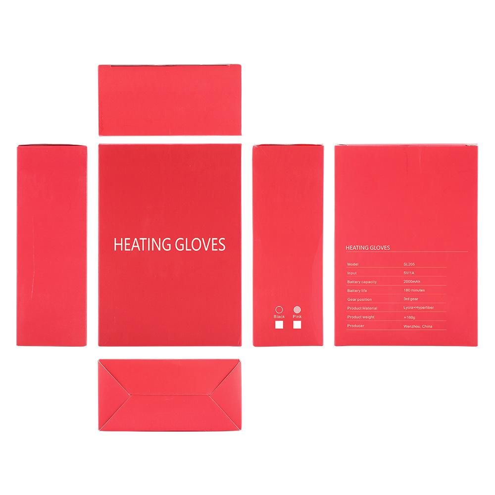 Smart USB Heated Fingerless Winter Gloves