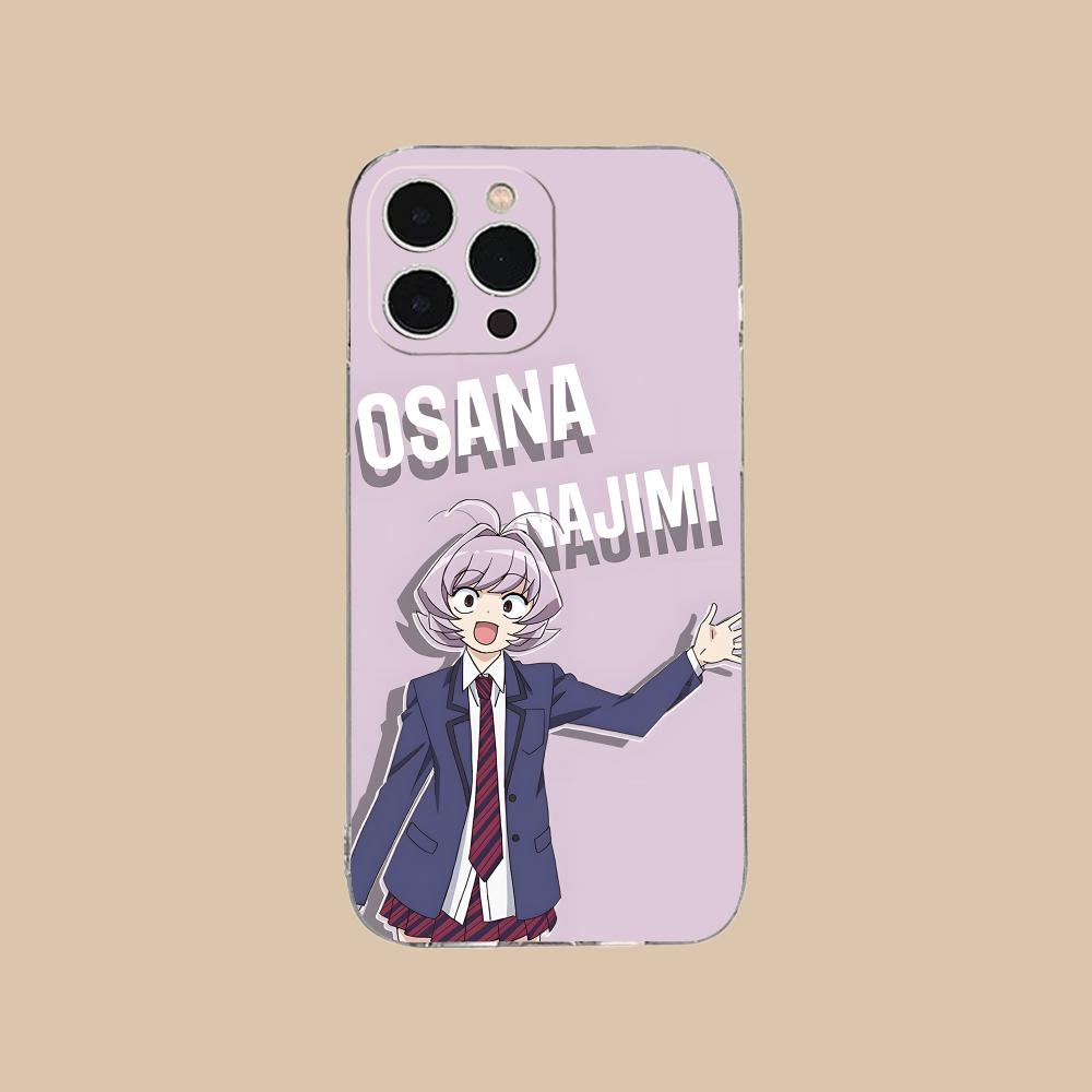 Anime Najimi Osana Mobile Phone Case for iPhone 17 16 15 14 13 12 11 X XR XS Air Pro Max Plus Mini Clear Colorful Cover Pretty