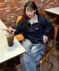 JEEP [360G] M-Logo Half-Zip Sweatshirt (Jr5Tsu838Da)